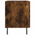 vidaXL Nočné stolíky 2 ks dymový dub 40x35x47,5 cm kompozitné drevo