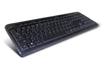 C-TECH KB-102M/Drátová USB/CZ-SK layout/Čierna