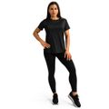 Dámske športové tričko Limitless Black - GymBeam, veľkosť XXL, veľkosť oblečenia XXL