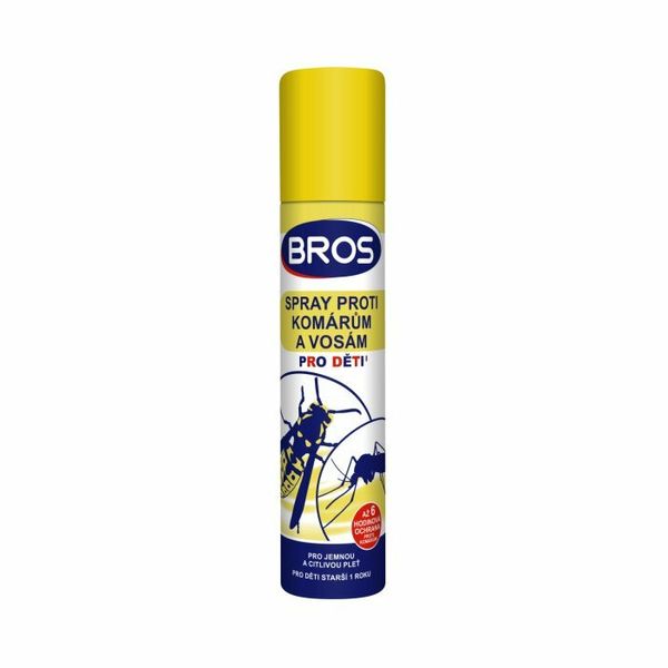 04518 Bros Sprej proti komárom a osám pre deti 90 ml