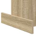 vidaXL Koncový stôl Sonoma dub 44,5 x 45 x 55 cm Kompozitné drevo
