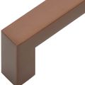 vidaXL Rukoväte na skrinku 5 ks bronzové 480 mm nehrdzavejúca oceľ