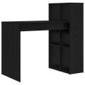 vidaXL Stôl Čierny dub Kompozitné drevo 108 x 55 x 103.5 cm