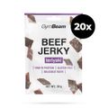 Sušené mäso Beef Jerky - GymBeam, barbecue, 20 x 50 g
