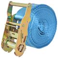 vidaXL Upínacie popruhy s račňou 10 ks, 2 tony, 6mx38mm, modré