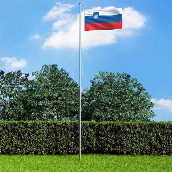 vidaXL Vlajka Slovinsko 90x150 cm