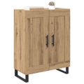 vidaXL Servírovacia skriňa Remeselný dub 69,5 x 34 x 90 cm