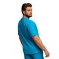 Tričko Oversized Limitless Aquamarine - GymBeam, veľkosť S, veľkosť oblečenia S