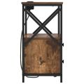 vidaXL Nočný stolík 2 ks Dymová dub 40 x 31 x 60 cm Kompozitné drevo