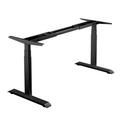 Elektricky výškovo nastaviteľný podstavec pre ergonomický stôl SAPRO ERGO-A2T1, 2 motory, 58-122 cm, čierny