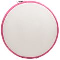 vidaXL Nafukovací gymnastický matrac s pumpou 100x100x20 cm PVC ružový