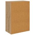 vidaXL Servírovacia skriňa Dub artisan 60 x 33,5 x 84 cm