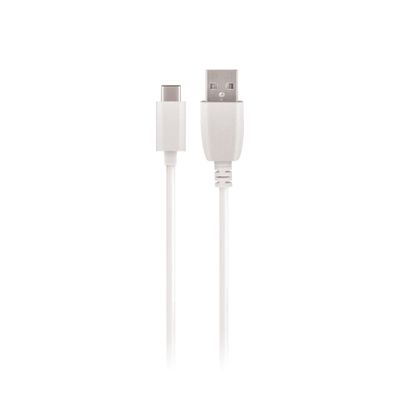 Maxlife kábel USB - USB-C 3,0 m 2A biely