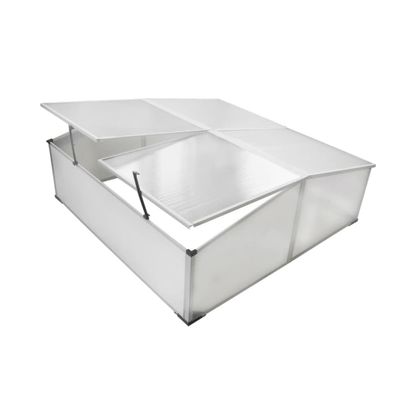 Skleník 4 viečka 108 x 41 x 110 cm