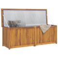 vidaXL Záhradný box 150x50x55 cm, tíkový masív