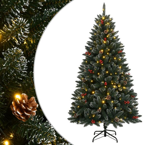 vidaXL Umelý vianočný stromček 150 LED 120 cm