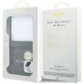 Puzdro Guess HC Magnetic 4G PU CLASSIC pre Samsung Galaxy Z Flip 8 čierne