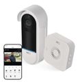 GoSmart Domový bezdrôtový batériový videozvonček IP-15S s WiFi