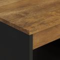 vidaXL Konferenčný stolík 90x50x40 cm masívne mangovníkové drevo