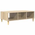 vidaXL Konferenčný stolík Sonoma dub 102 x 55 x 35 cm Kompozitné drevo