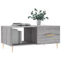 vidaXL Konferenčný stolík sivý sonoma 90x50x40cm kompozitné drevo