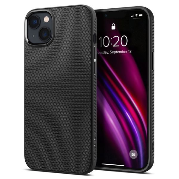 Puzdro Spigen Liquid Air pre iPhone 14 Pro Max 6,7" matná čierna
