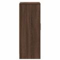 vidaXL Botník hnedý dub 60x35x92 cm spracované drevo