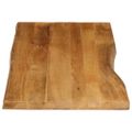 vidaXL Stolová doska 140x60x2,5 cm živý okraj masívne mango
