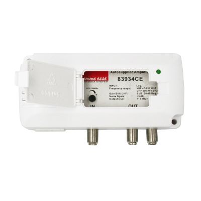 Anténny zosilňovač Emme Esse 83934CE LTE Free, VHF+UHF, malý domovej aj do interiéru