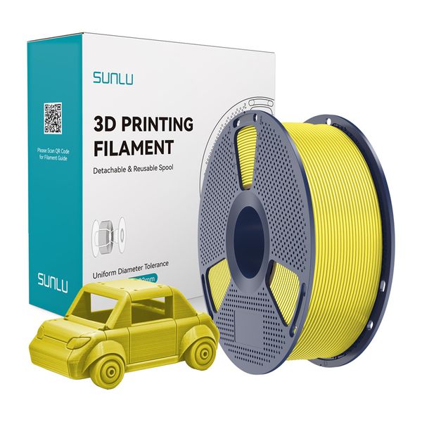 Filament Sunlu PETG (žltý)