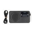 Prenosné rádio NEDIS RDFM2225BK FM, Bluetooth, napájenie batériou/USB, budík