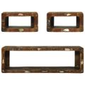 vidaXL Zostava TV skriniek 3 ks Viacfarebný 100 x 30 x 32 cm
