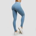 Dámske legíny Simple Steel Grey - GymBeam, veľkosť S, veľkosť oblečenia S