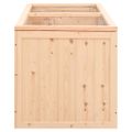 vidaXL Klietka pre škrečka 104x52x54 cm masívne jedľové drevo