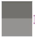 vidaXL roleta Blackout sivá 130x175 cm Šírka látky 126,6cm Polyester