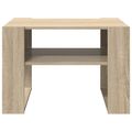 vidaXL Konferenčný stolík Sonoma dub 66 x 53 x 45 cm Kompozitné drevo