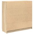 vidaXL Komoda so zásuvkami dub sonoma 100,5x35x98,5cm kompozitné drevo
