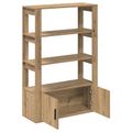vidaXL Servírovacia skriňa dub artisan 30 x 80 x 119.5 cm