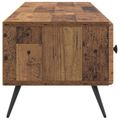 vidaXL TV skrinka Staré drevo 147 x 34,5 x 30 cm Kompozitné drevo