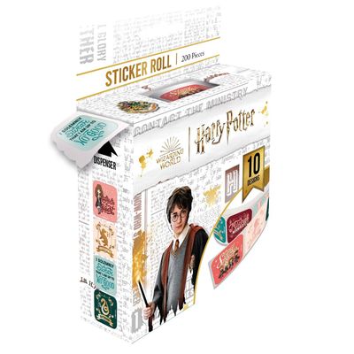 Sada nálepiek Harry Potter - rola 200 ks