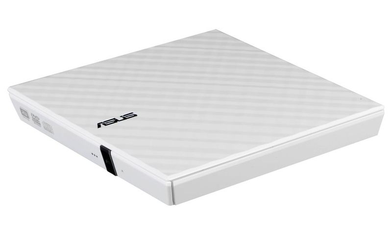 ASUS SDRW-08D2S-U LITE/WHITE/ Externý slim/ DVD-RW/ biela/ USB