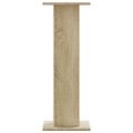 vidaXL Stojany na reproduktor 2ks dub sonoma 30x30x80 cm kompoz. drevo