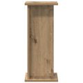 vidaXL Stojan na rastliny 2 ks Dub artisan 25 x 25,5 x 60,5 cm