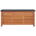 vidaXL Záhradný úložný box 117x50x55 cm masívne eukalyptové drevo