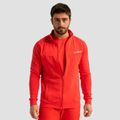 Mikina so zipsom Limitless Hot Red - GymBeam, veľkosť L, veľkosť oblečenia L