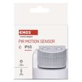 PIR senzor (pohybové čidlo) IP65 1200W, biely