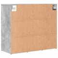 vidaXL Skriňa na topánky 77,5 x 30 x 67 cm Kompozitné drevo