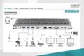 Digitus Dokovacia stanica USB-C (10 portov) + klávesnica (GER), HDMI, VGA, 3x USB 3.0, 2x čtečka karet, 2x USB-C, RJ45, z
