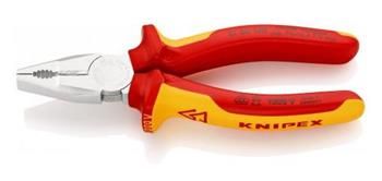 Knipex, Kombinované klešty Chromované