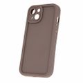 Rim TPU puzdro pre Samsung Galaxy A14 4G / A14 5G hnedé